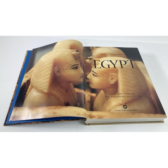 Egypt: Land and Lives of the Pharaohs Revealed Hardcover Book by Cheryl Perry - Picture 4 of 9